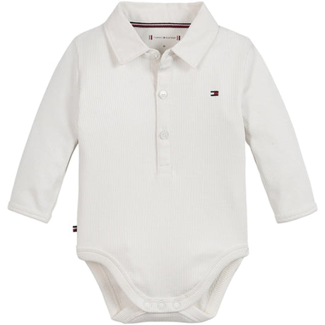 Tommy Hilfiger Baby Rib Body Ancient White