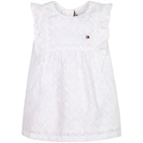 Tommy Hilfiger Baby Striped Dress White