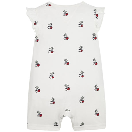 Tommy Hilfiger Baby Waffle Onesie Cherry Allover 2