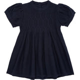 Copenhagen Colors Navy Cable Knit Dress