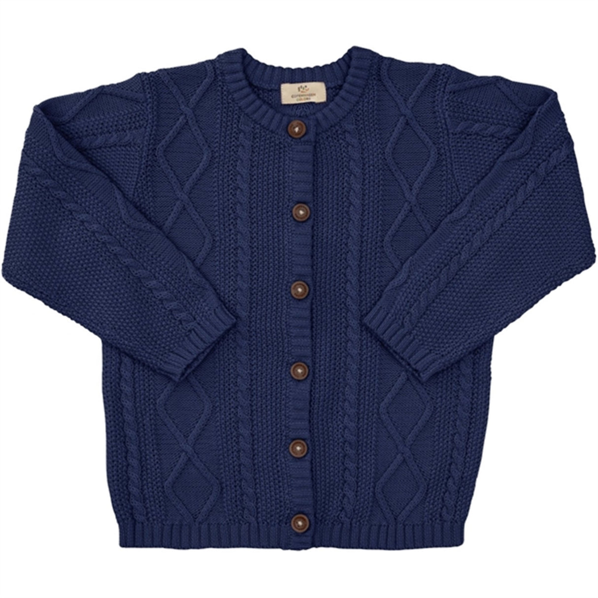 Copenhagen Colors Navy Knitted Cardigan