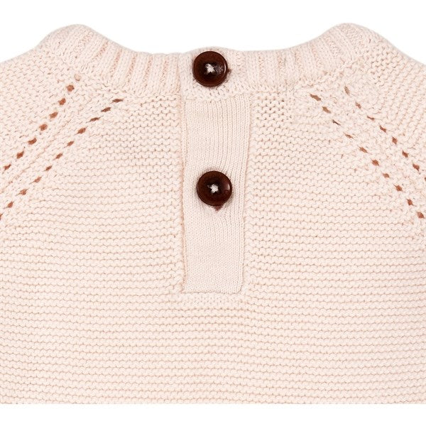 Copenhagen Colors Soft Pink Strik Pullover w. Frills 5