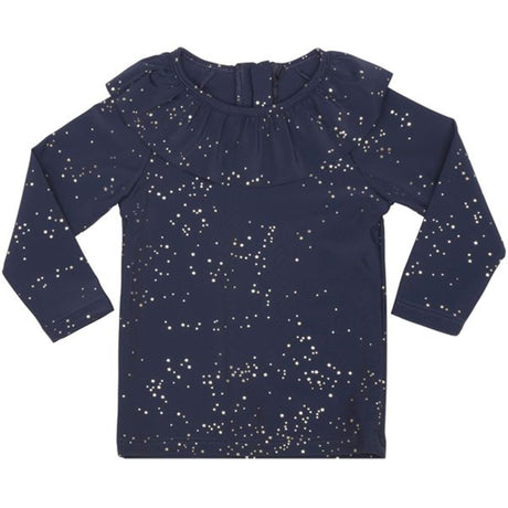 Konges Sløjd Girls UV Tee LS Navy Etoile Gold