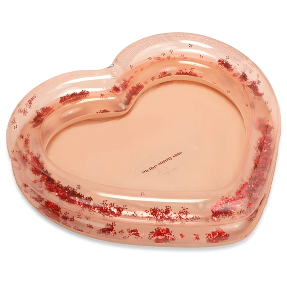 Konges Sløjd Pool Heart Transparent Blush