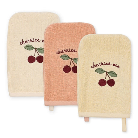 Konges Sløjd Washcloth 3-pack Cherry