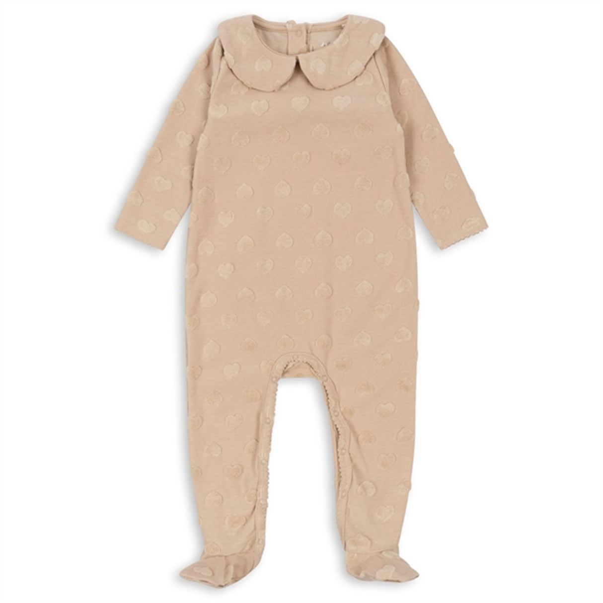 Konges Sløjd Smoke Gray Miffie Collar Onesie