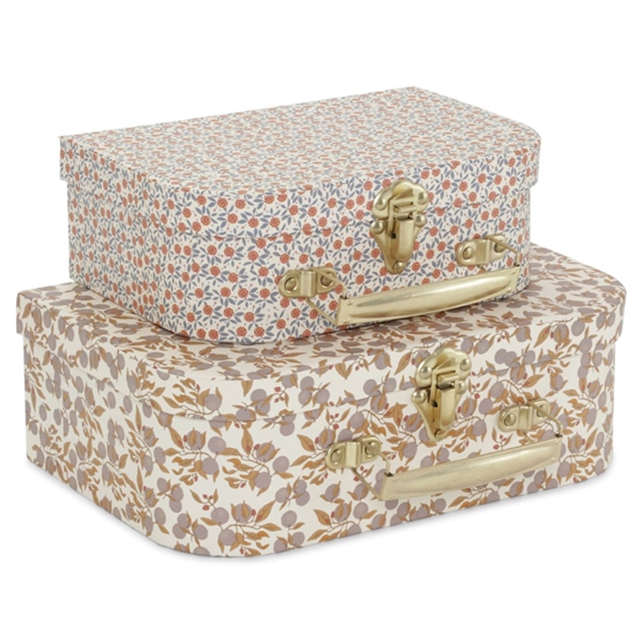 Konges Sløjd Suitcase 2-pack Orangerie Bleu/Fleur De Glace