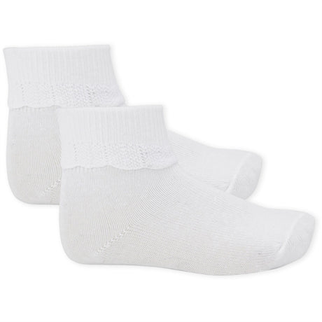 Konges Sløjd Lace Socks 2-pack Optic White