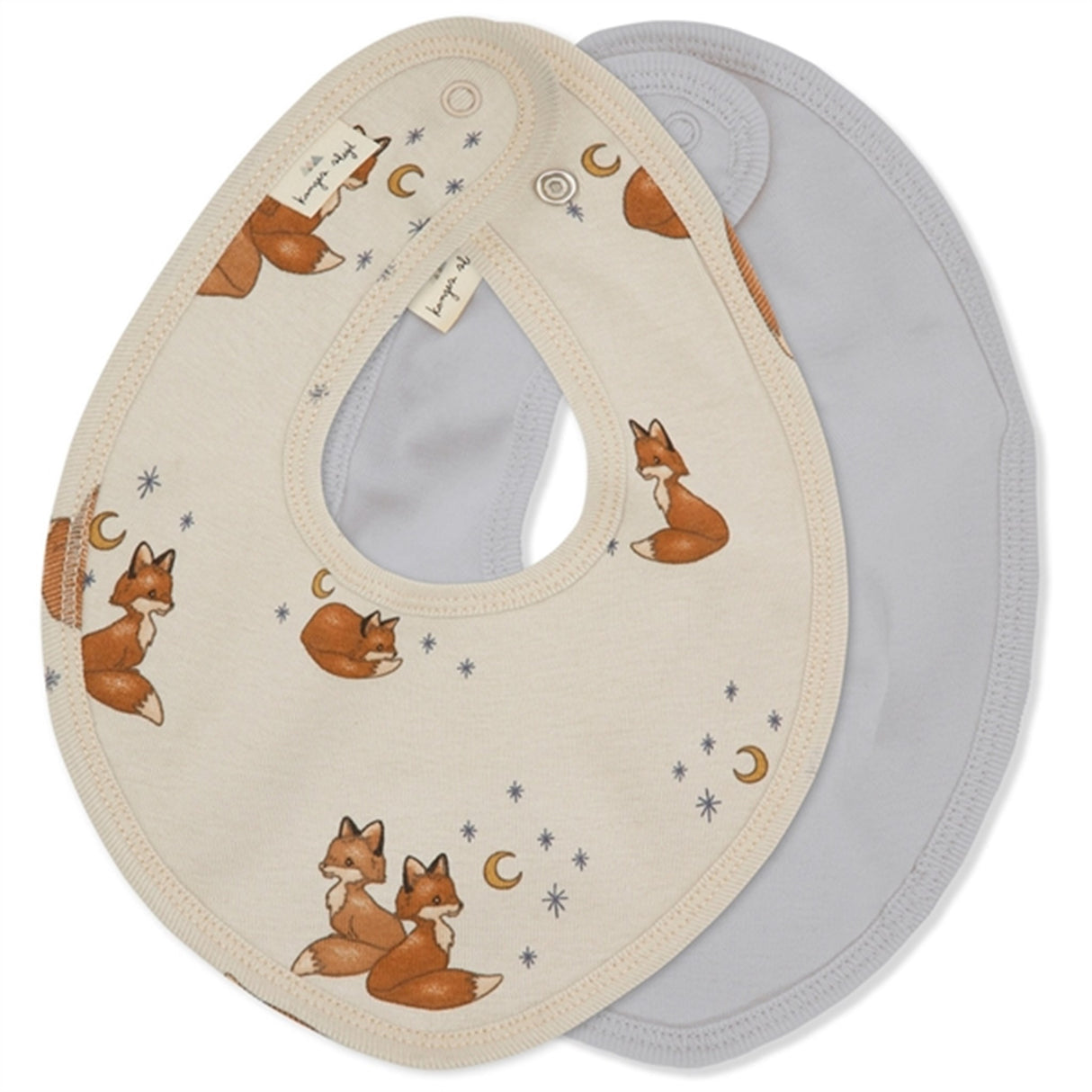 Konges Sløjd Classic Bib 2-pack Foxie