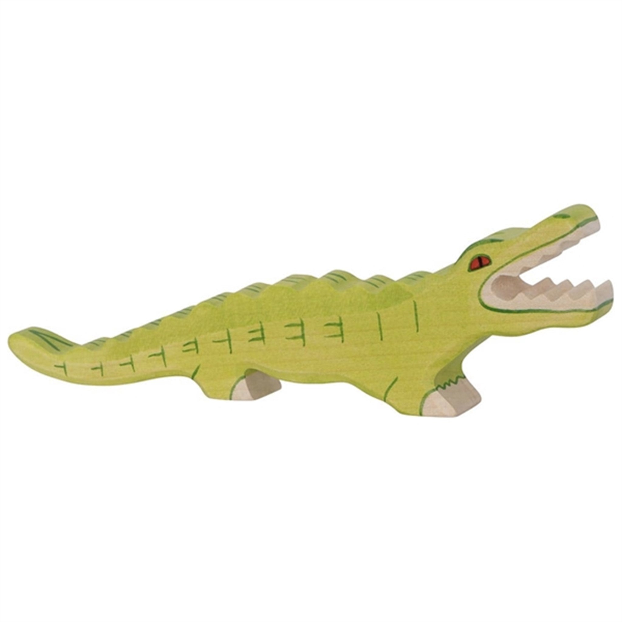 Goki Wood Animal - Crocodile