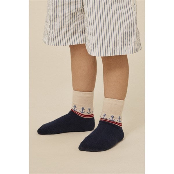 Konges Sløjd 2-Pack Ancher Jacquard Socks 4