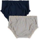 Konges Sløjd Blue Stripe 2-Pack Collette Baby Pants 3