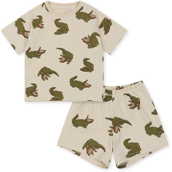 Konges Sløjd Crocodile 2-pack Lin Set