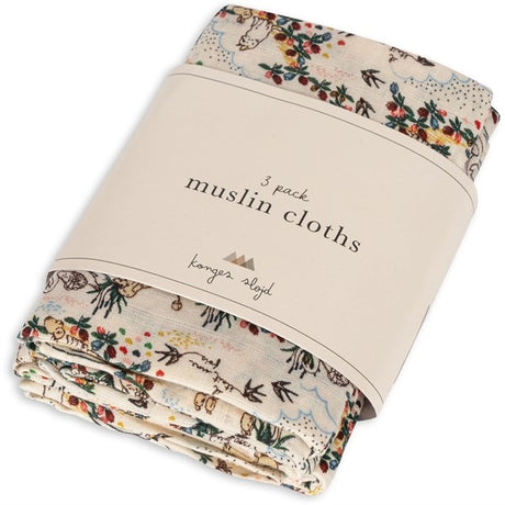 Konges Sløjd Muslin Cloths GOTS 3-Pack Mizumi