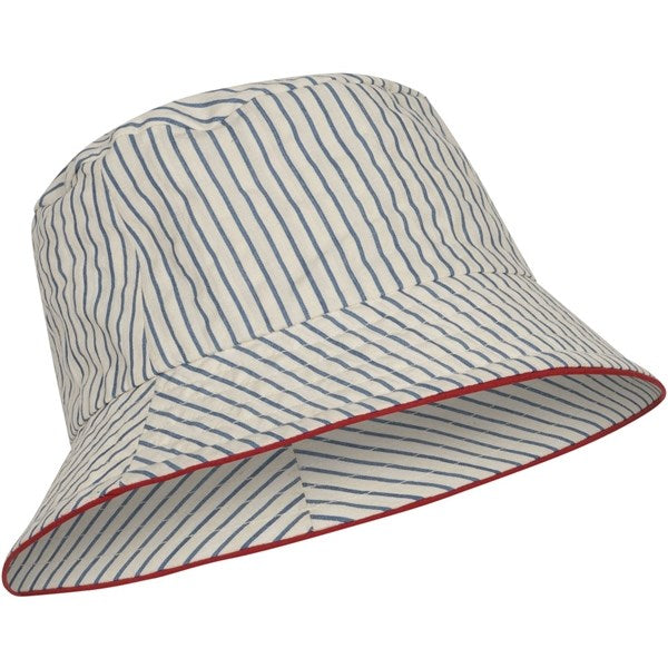 Konges Sløjd Ace Bucket Hat Stripe Bluie