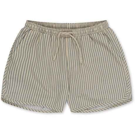 Konges Sløjd Asnou Swim Shorts Stripe Bluie