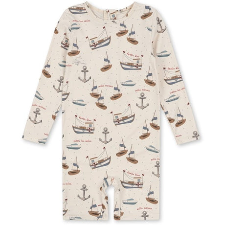 Konges Sløjd Aster Swim Onesie Sail Away