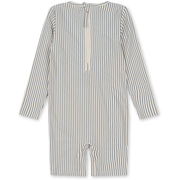 Konges Sløjd Aster UV Onesie Stripe Bluie 5