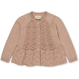 Konges Sløjd Peach Blush Cabby Knit Cardigan