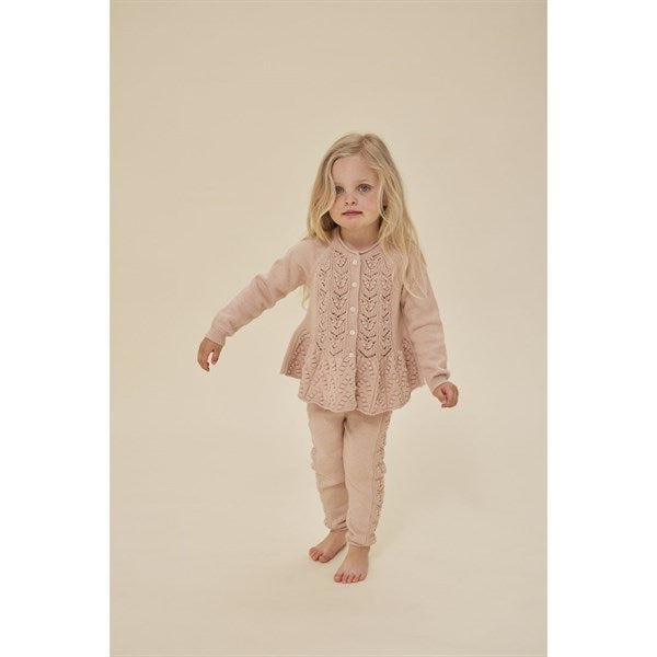 Konges Sløjd Peach Blush Cabby Knit Cardigan 3