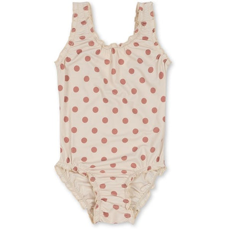 Konges Sløjd Collette Swimsuit Dot Rose