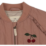 Konges Sløjd Juno Frill Bomber Thermo Jacket Cameo Brown 9