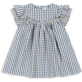 Konges Sløjd Captains Blue Check Kim Dress