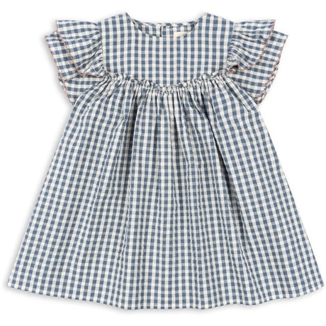 Konges Sløjd Captains Blue Check Kim Dress