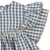 Konges Sløjd Captains Blue Check Kim Dress 3