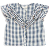 Konges Sløjd Captains Blue Check Kim Frill Shirt