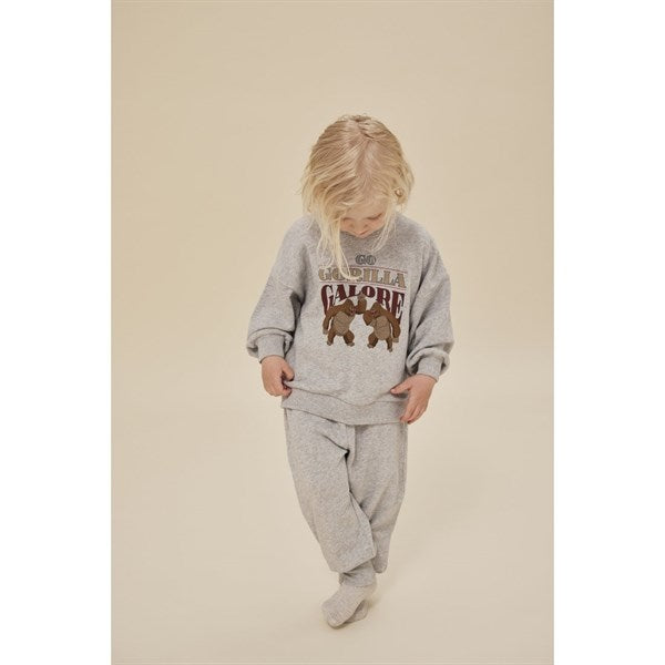 Konges Sløjd Grey Melange Loupy Lou Sweatshirt