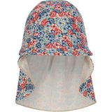 Konges Sløjd Manuca Frill Sun Hat Rosie Blue 2