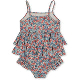 Konges Sløjd Manuca Frill Swim Suit Rosie Blue 9