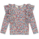 Konges Sløjd Manuca Frill Swim Blouse Rosie Blue