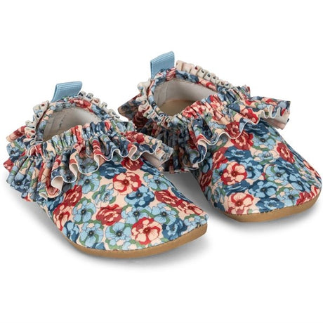 Konges Sløjd Manuca Frill Swim Shoes Rosie Blue