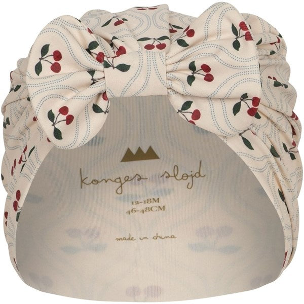 Konges Sløjd Manuca Swim-Turban Cherry Motif