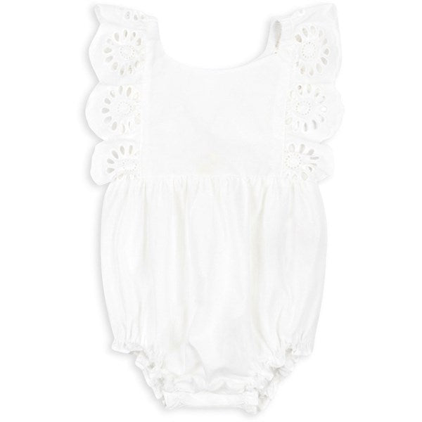 Konges Sløjd Optic White Posey Romper