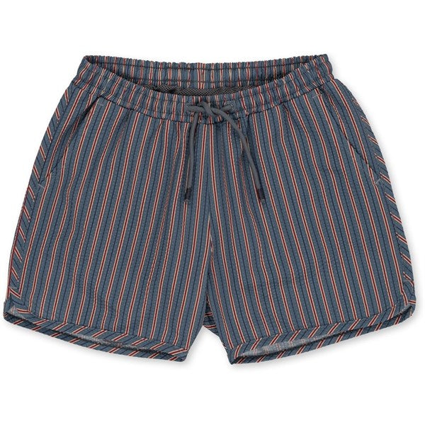 Konges Sløjd Seer Asnou Swim Shorts Stripe Mirage