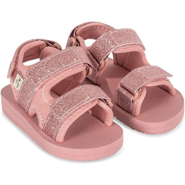 Konges Sløjd Sun Sandal Glitter Mellow Rose 2