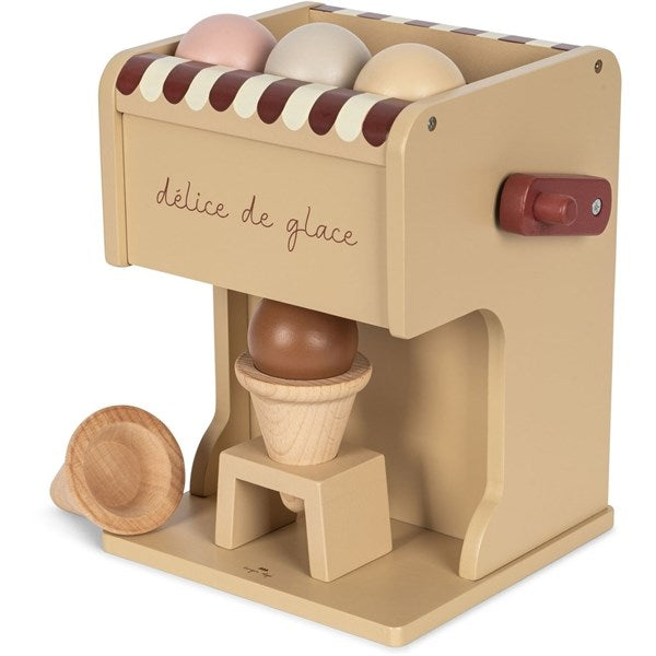 Konges Sløjd Ice Cream Maker Wood Beige