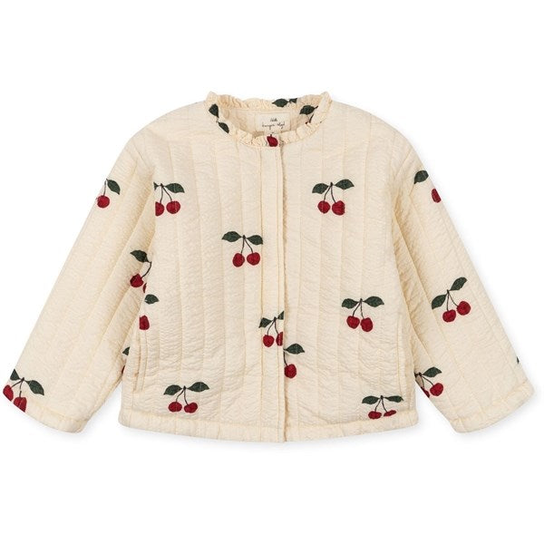 Konges Sløjd Mon Grand Cherry Lunella Quilted Jacket