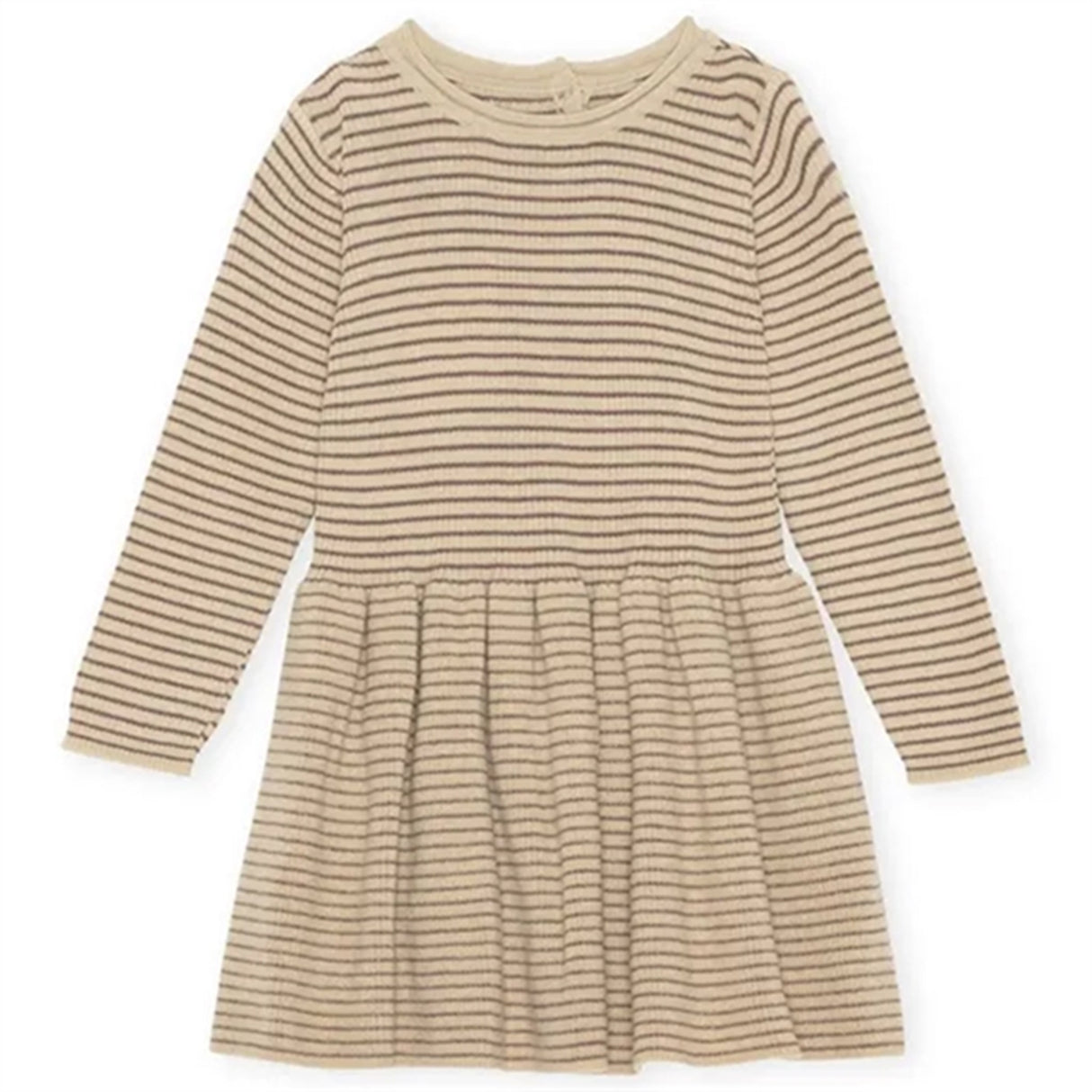 Konges Sløjd Peppercorn Stripe Meo Button Dress