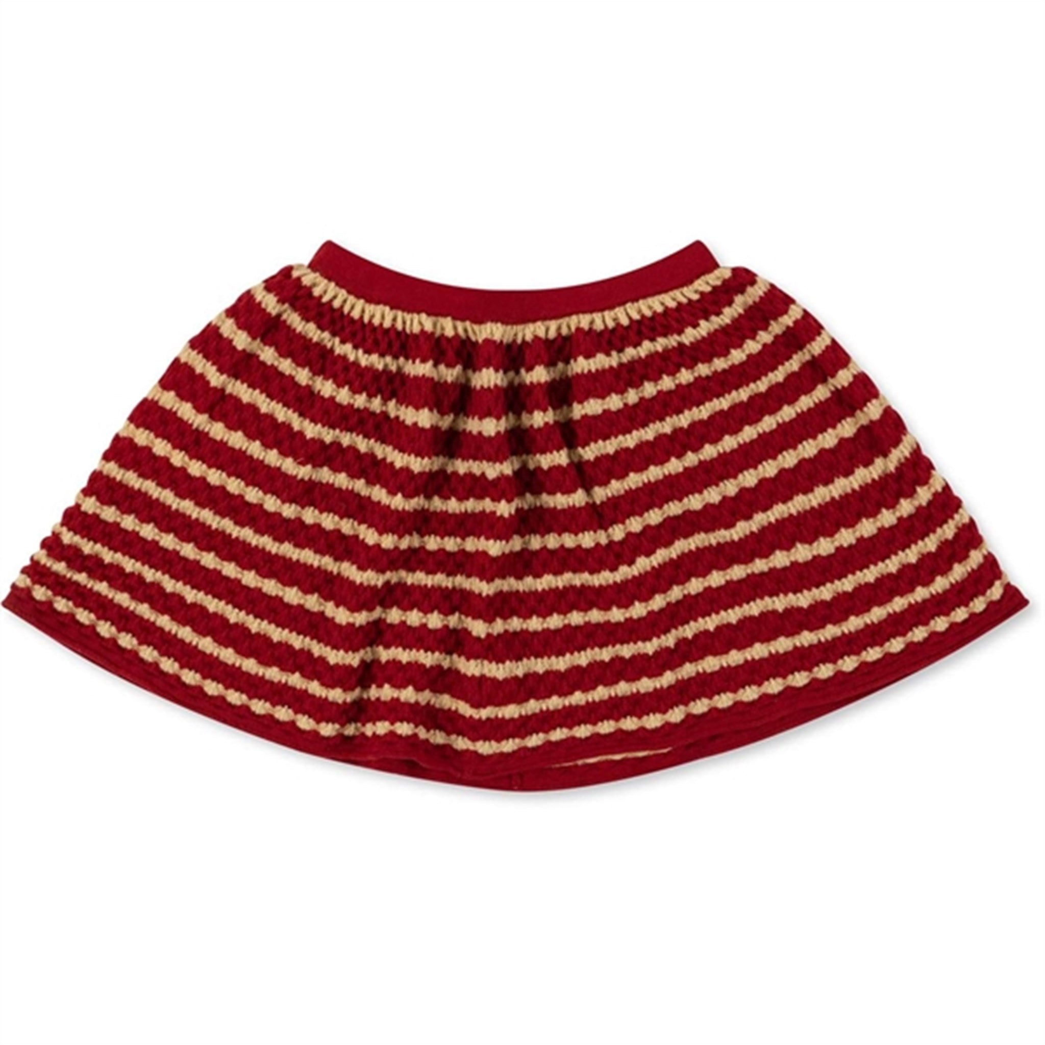Konges Sløjd Jolly Stripe Cane Knit Skirt