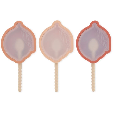 Konges Sløjd Ice Cream Moulds 3-pack Lemon Rose Mix