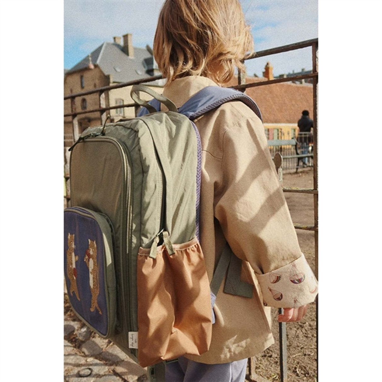 Konges Sløjd Nush Schoolbag Olivine 3