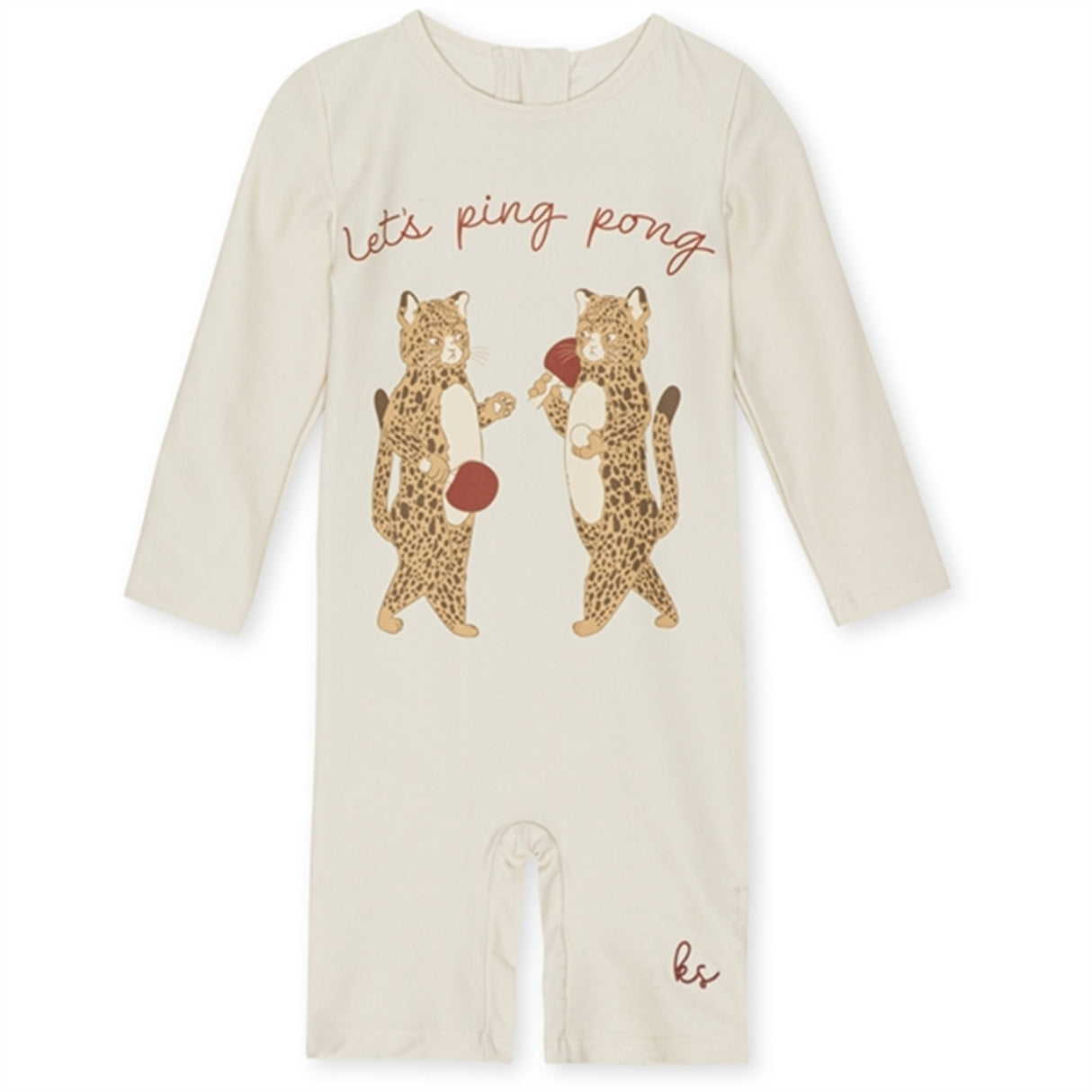 Konges Sløjd Ping Pong Aster UV Swim Onesie