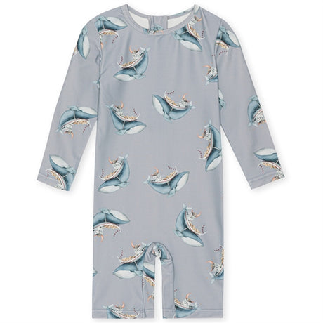 Konges Sløjd Whale Boat Aster UV Swim Onesie