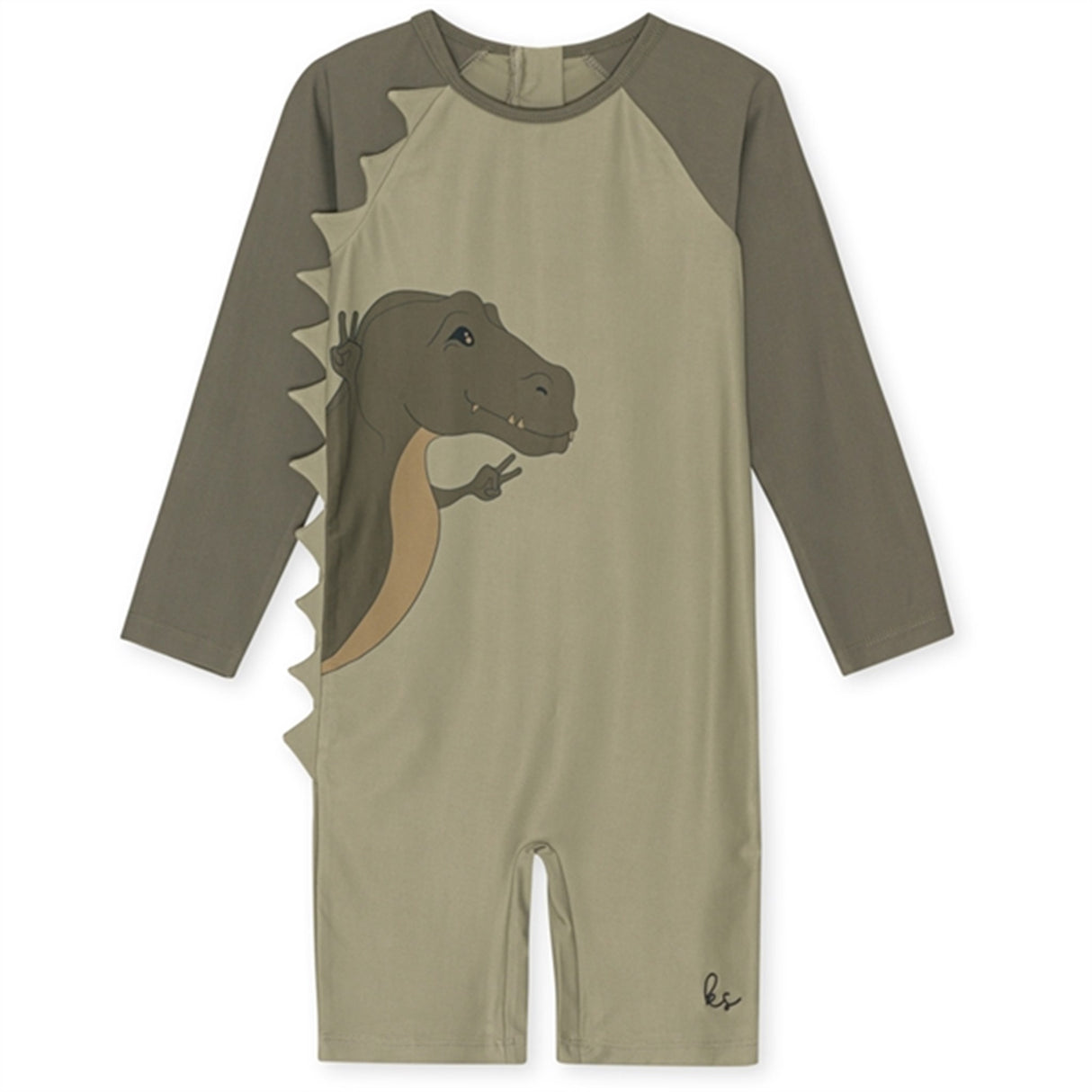 Konges Sløjd Overland Trek Aster Swim UV Onesie Dino