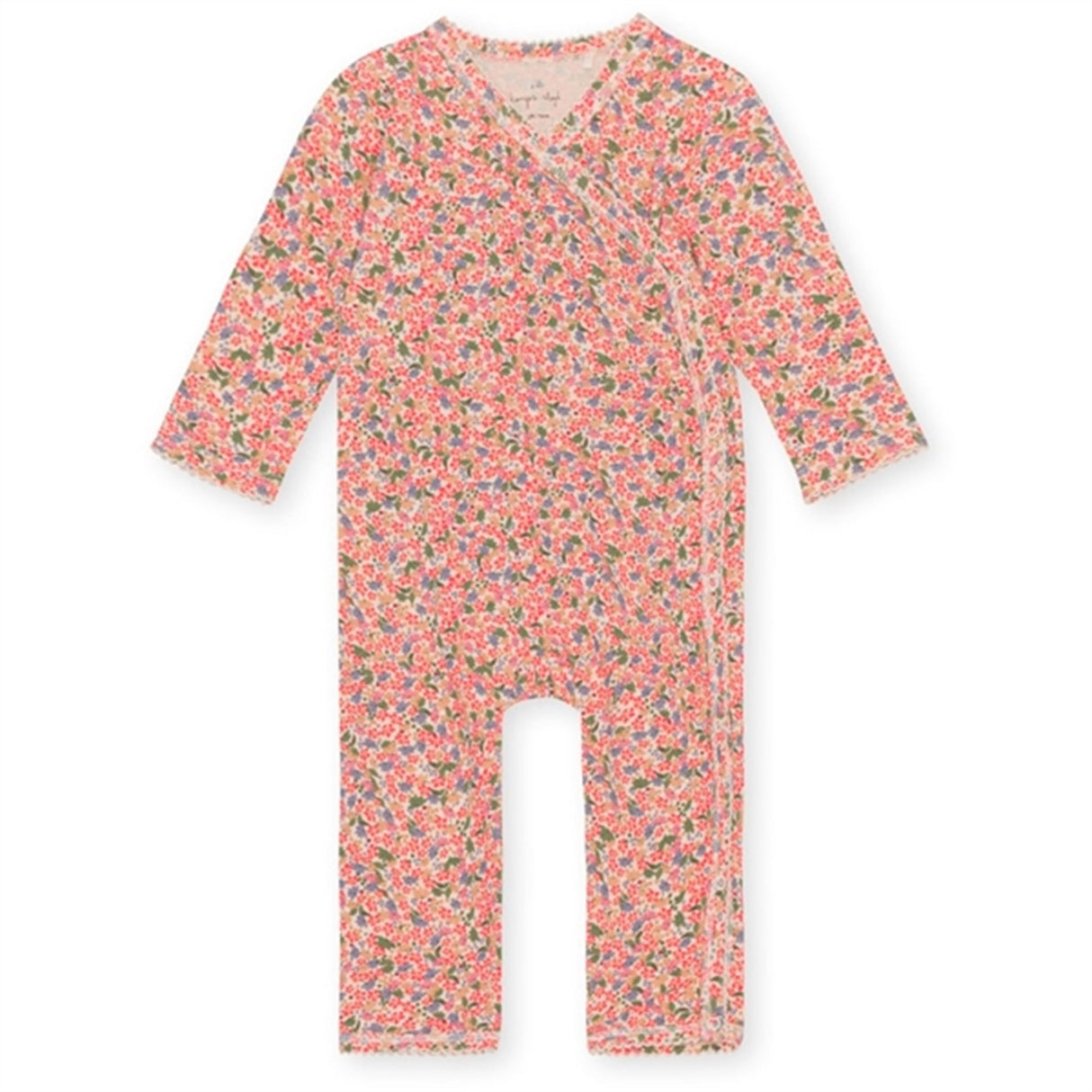 Konges Sløjd Jardin Rouge Basic Newborn Onesie