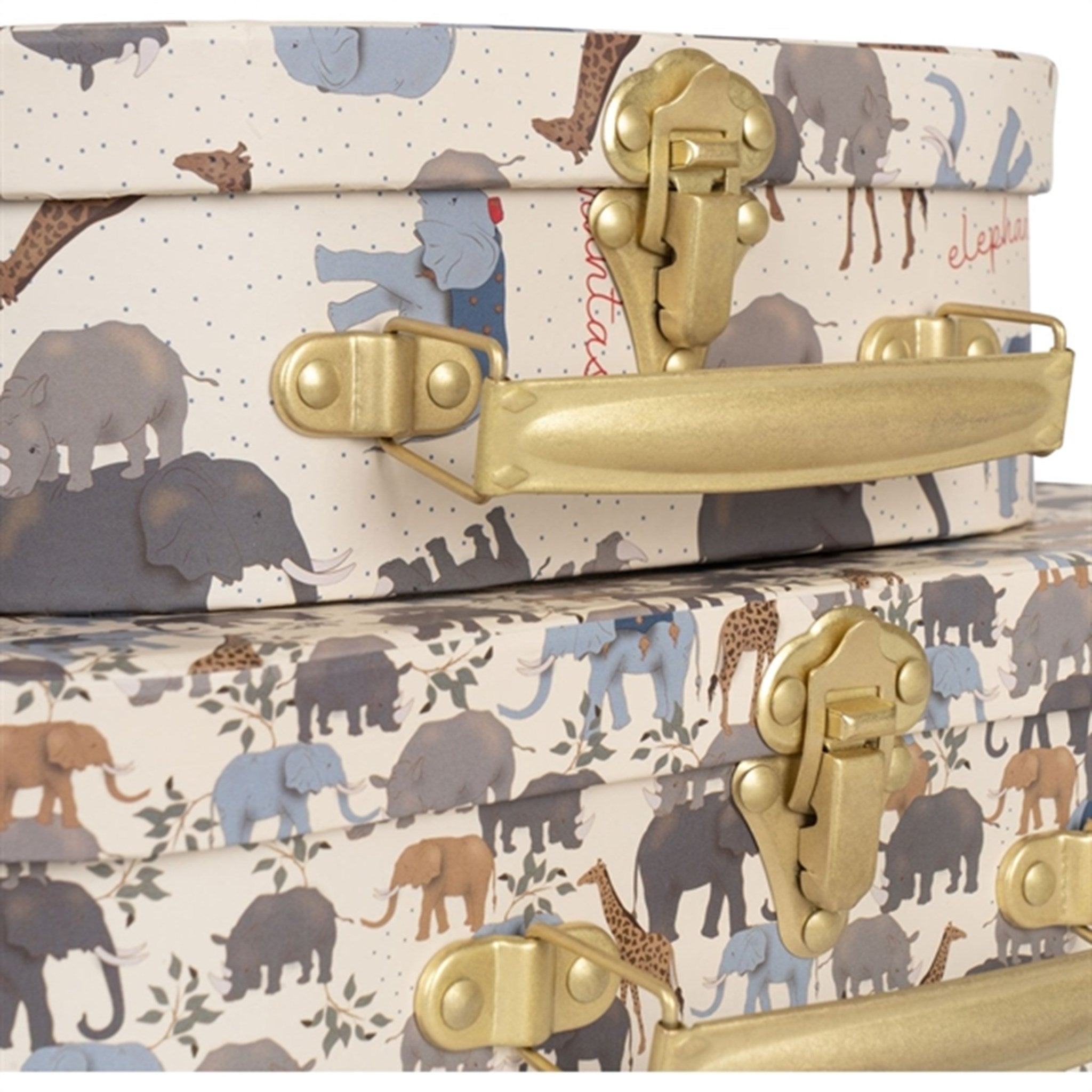 Konges Sløjd Suitcase 2-pack Safari/Elephantastic 2